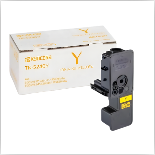 Kyocera TK-5240-Y Yellow Toner Cartridge