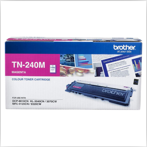 Brother TN-240 Magenta Toner Cartridge (TN-240M)