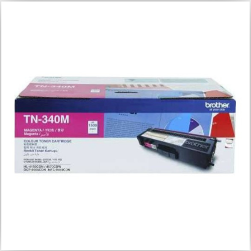Brother TN-340 Magenta Toner Cartridge (TN-340M)