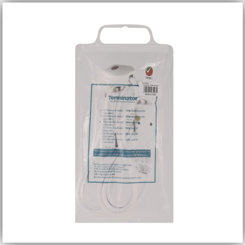 Extension Lead 1 Way Socket 3M - TPB 1101-3M