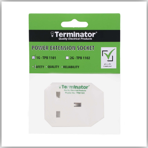 Extension Socket Without Cable 1 Way - TPB 1101