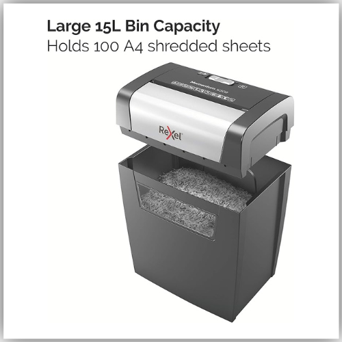 Rexel Momentum X308 Cross Cut Paper Shredder