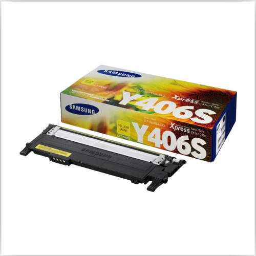 Samsung CLT-Y406S Yellow Toner Cartridge