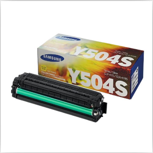 Samsung CLT-Y504S Yellow Toner Cartridge