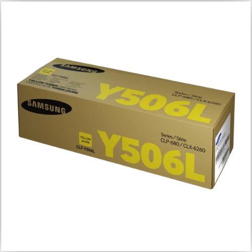 Samsung CLT-Y506L Yellow Toner Cartridge