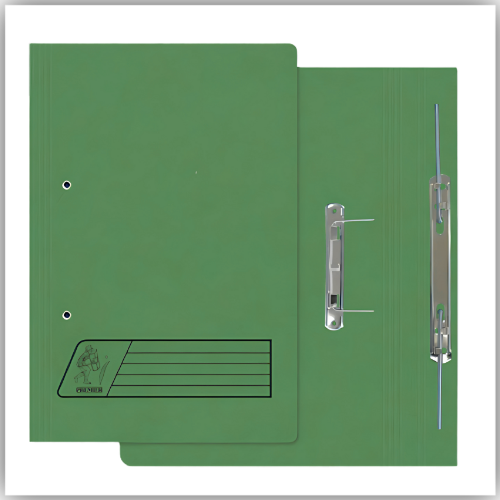Premier Spring Transfer File, 50/pack Green